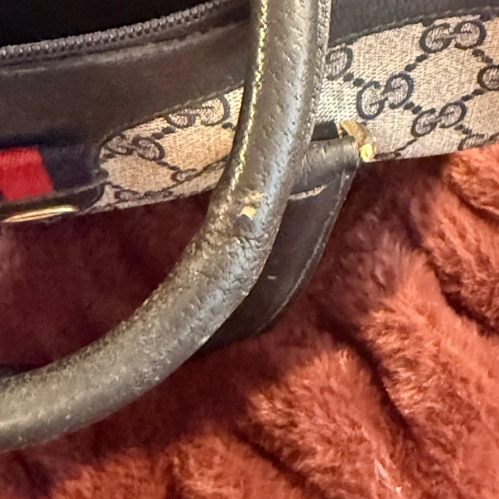 Vintage Gucci Navy Boston - Picture 12 of 16